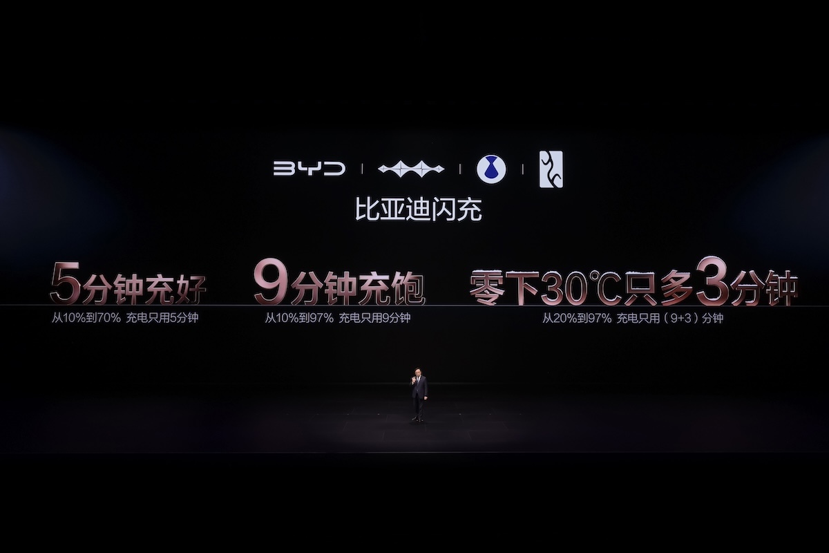 比加油更快？比亞迪9分鐘快充電池問世，電動車競爭正式進入補能速度大戰